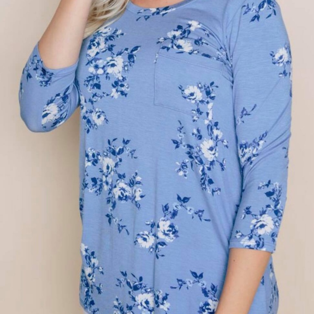 Kingston - Blueberry Navy Floral